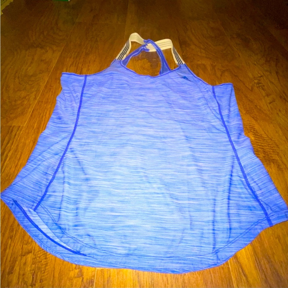 Adidas Large Blue Tank Top!